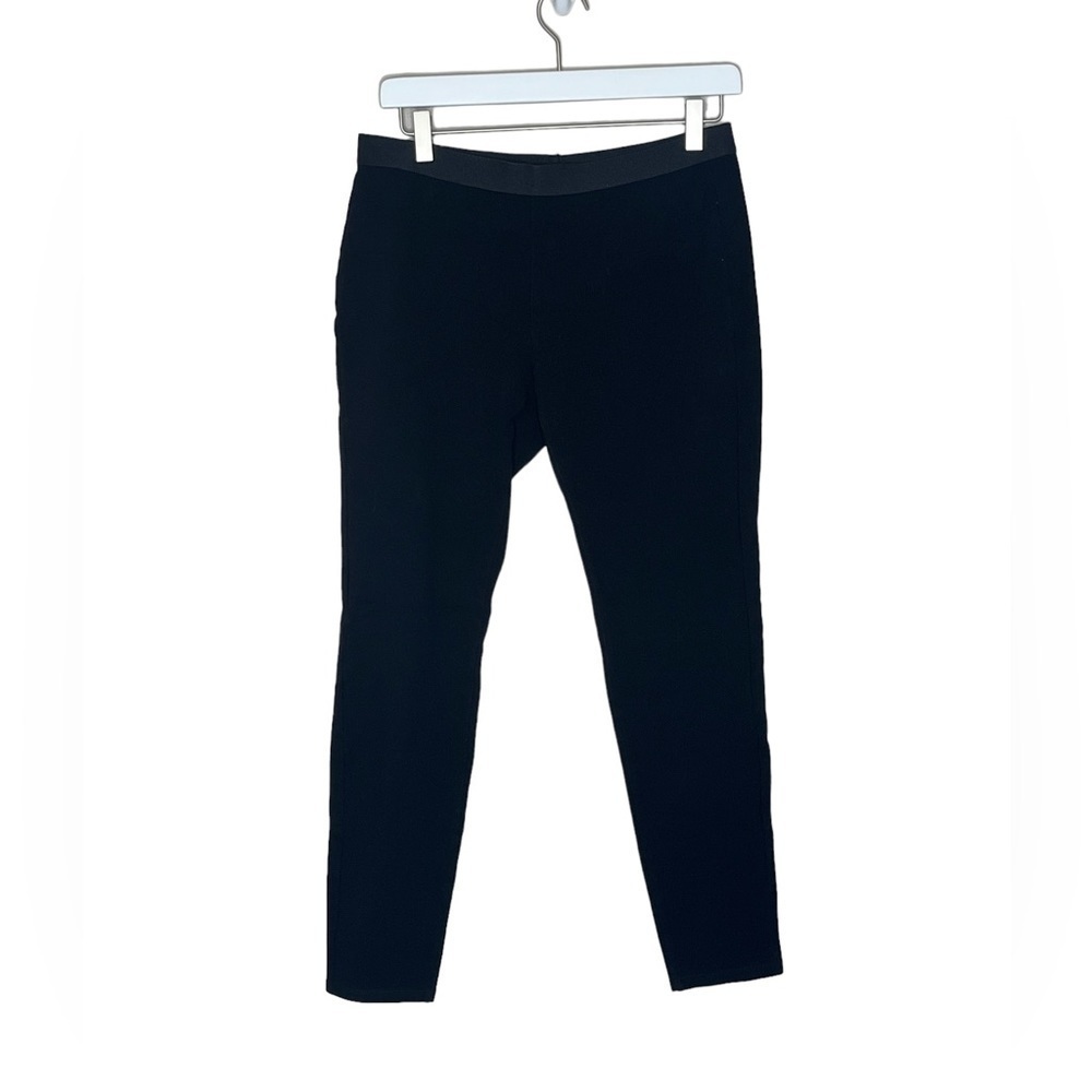 EILEEN FISHER Black Elastic Waist Pants‎